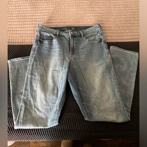 Old Navy High Rise Power Slim Straight Jeans